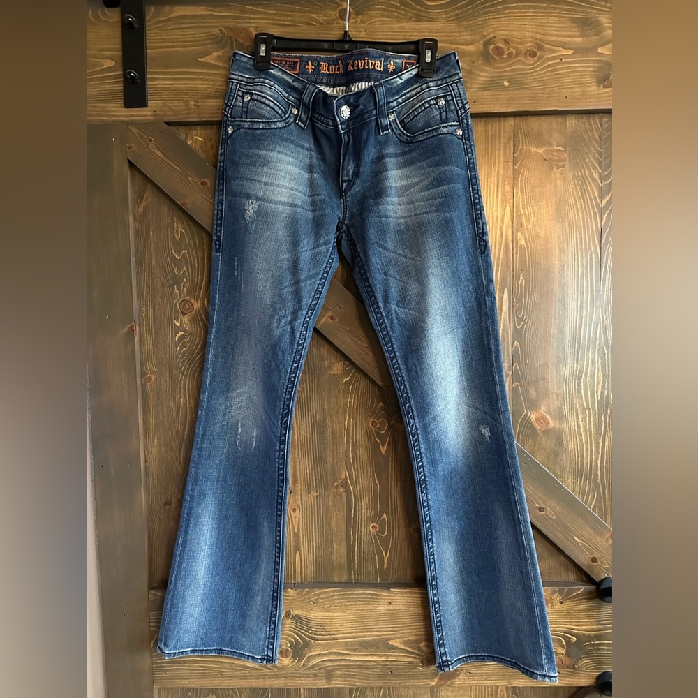 ROCK REVIVAL PATTI bootcut 31